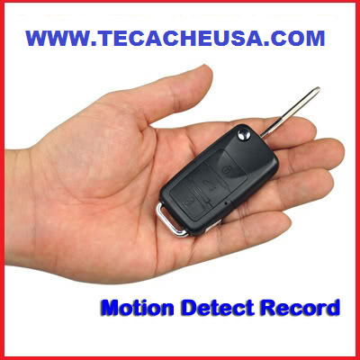 Car Key Chain Remote Spy Camera Covert Hidden DVR