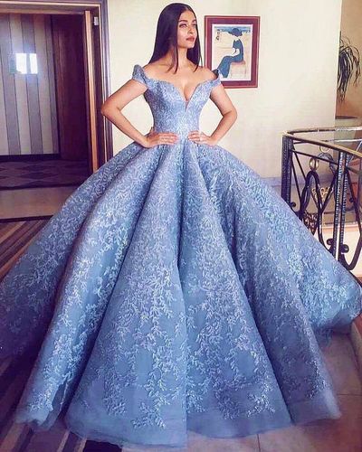 2020 Ball Gown Wedding Dress Plus Size Elegant Off The Shoulder Vintage Wedding Dress,Luxury Appliques Prom Dresses,827