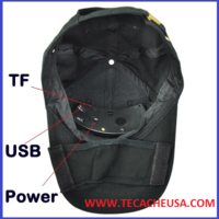 Spy Hat Surveillance Camera with Remote Control  - Thumbnail 1