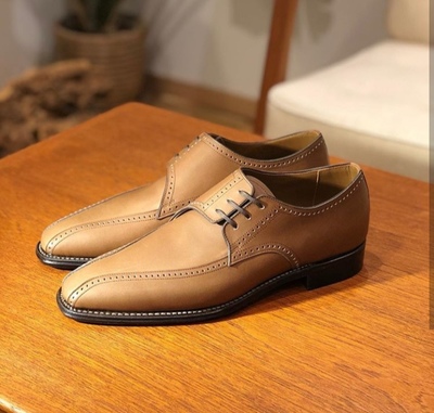 Handmade Lace Up Custom Side Formal Fashion Men Shoes