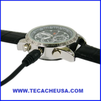 8GB HD Spy Camera Watch Black - Thumbnail 3