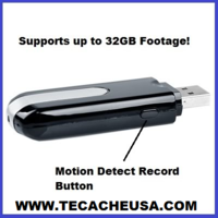 HD 1280x960 Mini USB Flash Drive Spy Camera Hidden DVR - Thumbnail 3