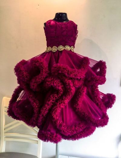 Purple Flower Girl Dresses