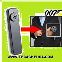 New 640x480 Mini 4GB Spy Button Pinhole Camera Mini DV Color Camcorder Win7 MAC - Thumbnail 1