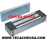 Magnetic Lock with LED and Lock Sensor - 1200lbs Holding Force