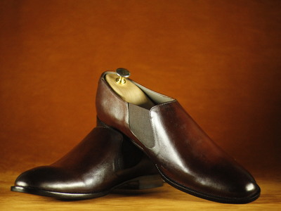 Handmade Men's Formal Shoes, Men's Cordovan Leather Oxford Shoes