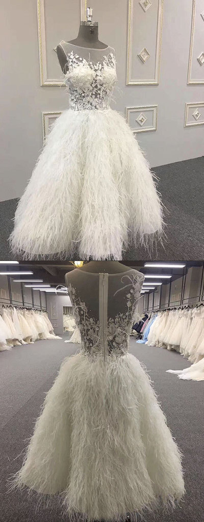 Cute White Homecoming Dress, Unique Evening Dress ,charming prom dress,a-line party dress,short dress,842