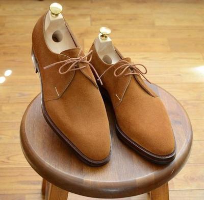 PURE HANDMADE BROWN CHUKKA COLLECTION SHOES FOR MEN