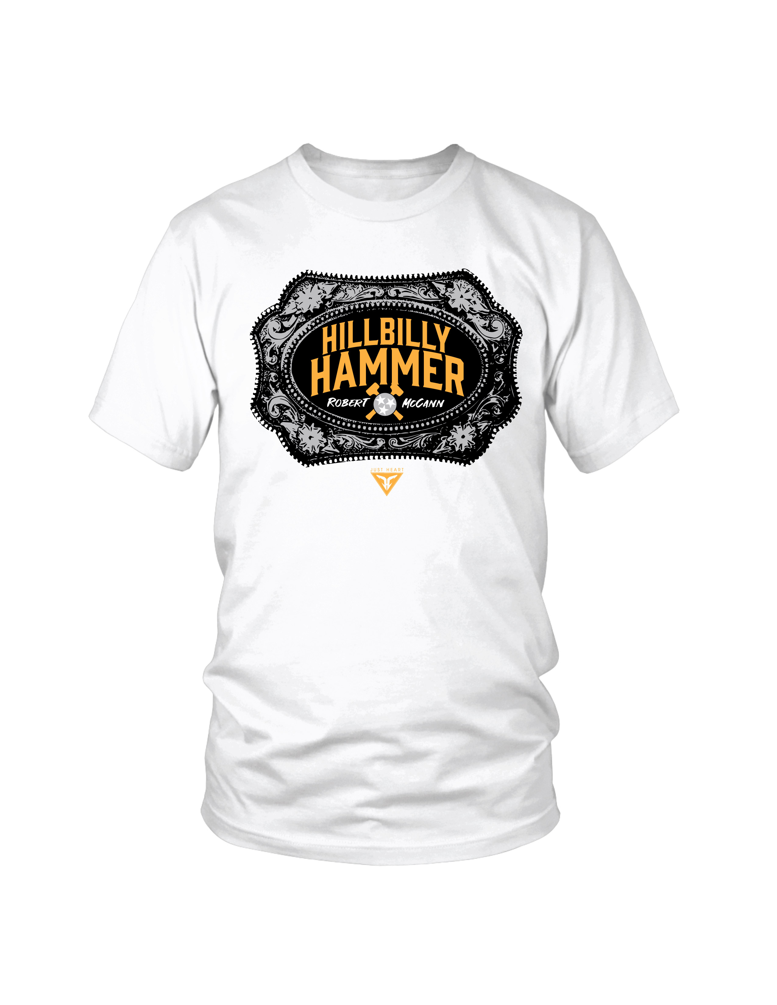 Hillbilly Hammer walkout white shirt