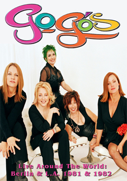 THE GO GO's Live Around The World Berlin & L.A. 1981 & 1982 DVD