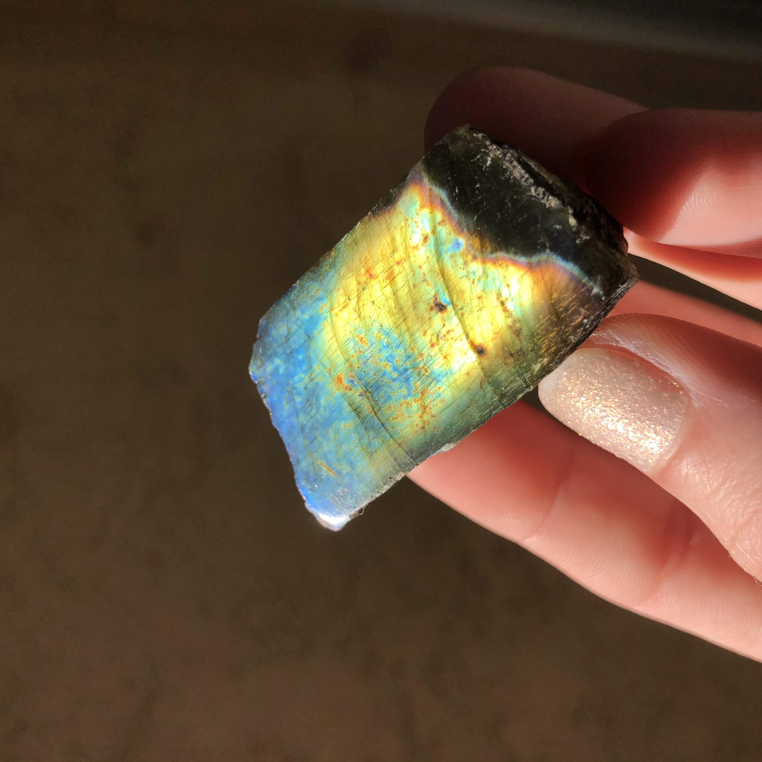 Labradorite Stone Crystal
