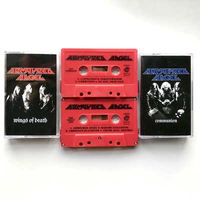 Armoured Angel - "Wings of Death" + "Communion"