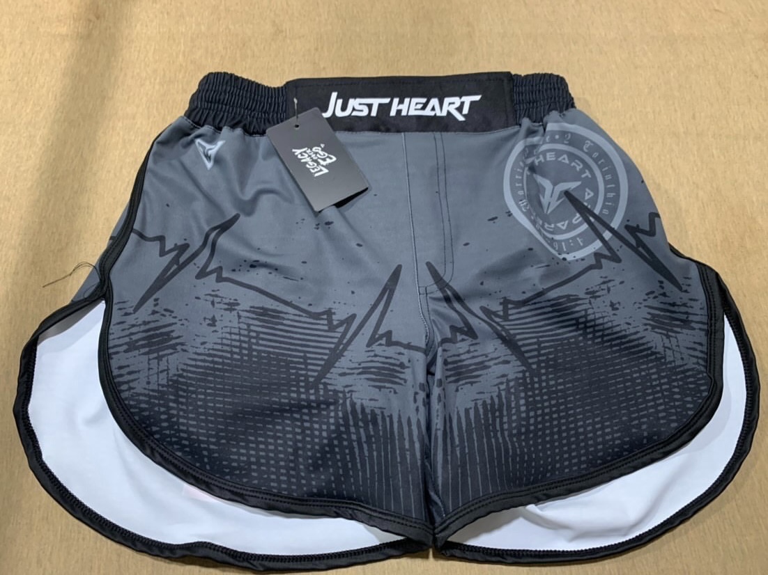 Heartbeats women's fight shorts