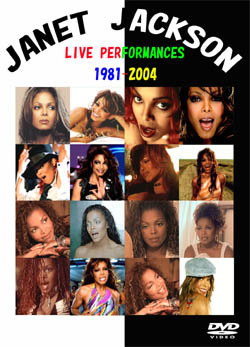 JANET JACKSON Live Performances 1981-2004 DVD