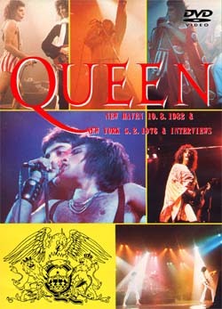 QUEEN New Haven 10.8.1982 & New York 5.2.1976 & Interviews DVD