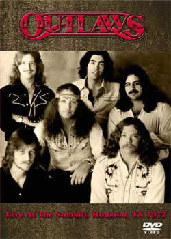 OUTLAWS Live At The Summit, Houston, TX 1977 DVD