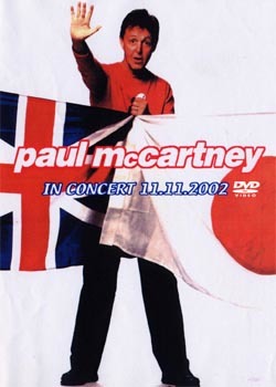 PAUL McCARTNEY LIVE IN JAPAN 11.11.2002 DVD