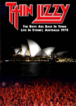THIN LIZZY The Boys Are Back In Town Live In Sydney, Australia 1978 DVD
