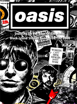OASIS Standing On The Edge Of The Noise, Black Island Studios, London 08.14.2008 DVD