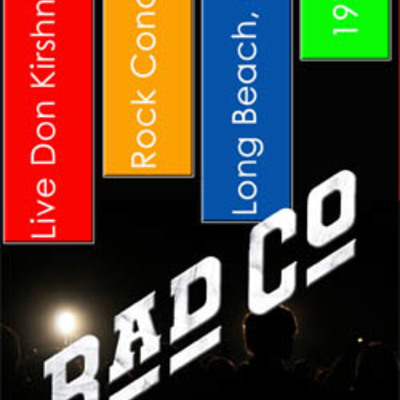 Bad company live don kirshner's rock concert, long beach, ca 1974 dvd - Thumbnail 2