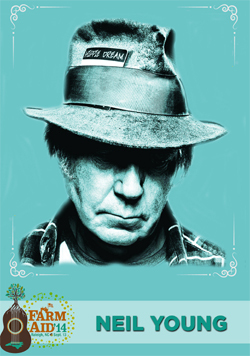 NEIL YOUNG Farm Aid, Live Walnut Creek Amphitheatre Raleigh, NC 09.13.2014 DVD