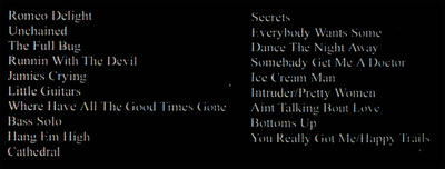 VAN HALEN Live:Largo,MD,1982 DVD