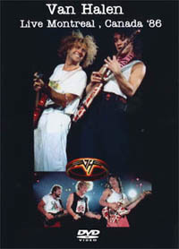 VAN HALEN Live Montreal,CANADA'86 DVD