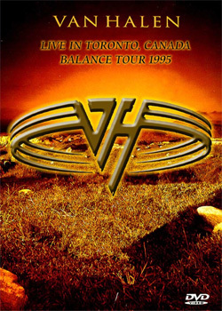 VAN HALEN Live In Toronto, Canada 1995 DVD