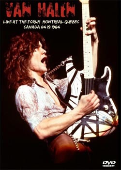 VAN HALEN Live At The Forum, Montreal Quebec, Canada 04.19.1984 DVD