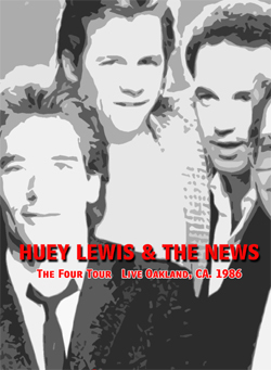 HUEY LEWIS & THE NEWS The Four Tour Live Oakland, CA. 1986 DVD