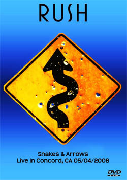RUSH Snakes & Arrows Live In Concord, CA 05.04.2008 DVD