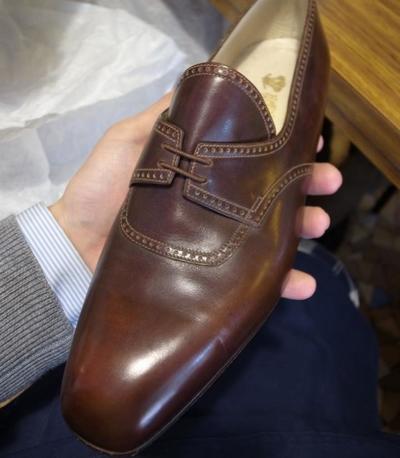 New Handmade Coco Bean Oxford Chukka Lace Up Shoes