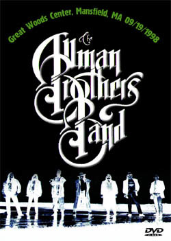 The ALLMAN BROTHERS BAND Great Woods Center, Mansfield, MA 09.19.1998 DVD