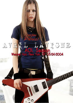 AVRIL LAVIGNE AOL Session, Webster Hall, New York, NY 05.24.2004 DVD