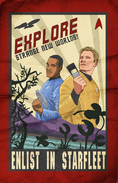 Star Trek: Explore Strange New Worlds Artist Print