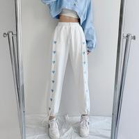 Heart Drawstring Jogger Pants - Thumbnail 2