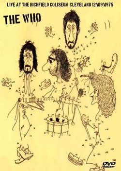 THE WHO Live At The Richfield Coliseum, Cleveland 12.09.1975 DVD