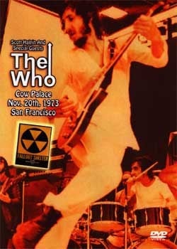 THE WHO Live At The Cow Palace, In San Francisco, CA 11.20.1973 DVD