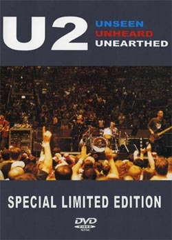 U2 Unseen Unheard Unheard Special Limited Edition DVD
