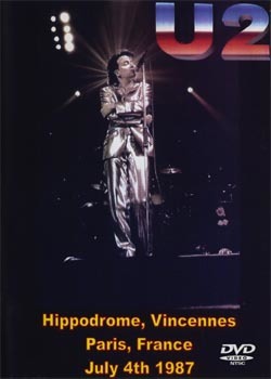 U2 Hippodrome,Vincennes PARIS,FRANCE July 4th 1987 DVD