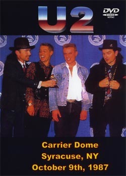 U2 CARRIER DOME SYRACUSE,NY OCTOBER 9th,1987 DVD
