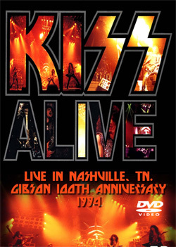 KISS Live In Nashville, TN. Gibson 100th Anniversary 1994 DVD