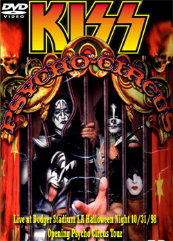 KISS Live at Dodger Stadium LA Halloween Night 1998 DVD