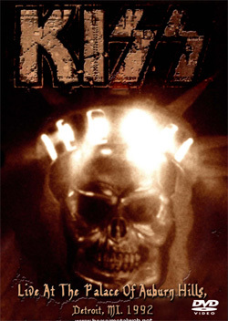 KISS Live At The Palace Auburn Hills, Detroit, MI. 11.27.1992 DVD