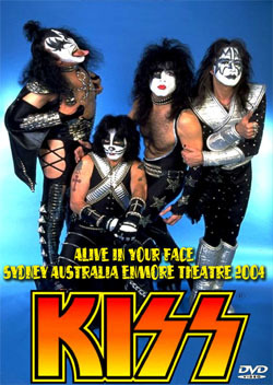 KISS In Your Face Alive In Sydney Australia Enmore Theatre 2004 DVD