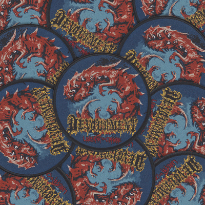 Devourment Round Woven Patches