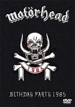 MOTORHEAD The Birthday Party 1985 DVD