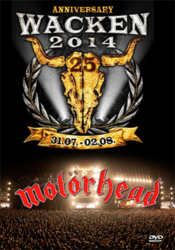 MOTORHEAD Live At Wacken Open Air, Germany 2014 (HD Version) + Extras DVD
