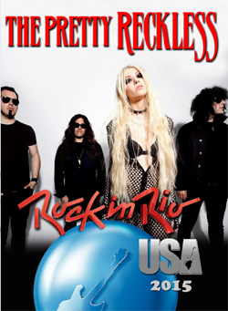 THE PRETTY RECKLESS Live In Rock In Rio USA 2015 DVD