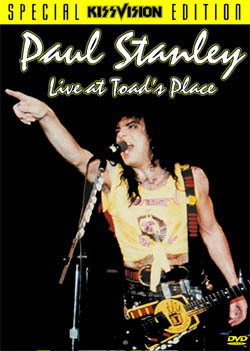 PAUL STANLEY Live at Toad's Place 3.12.1989 DVD